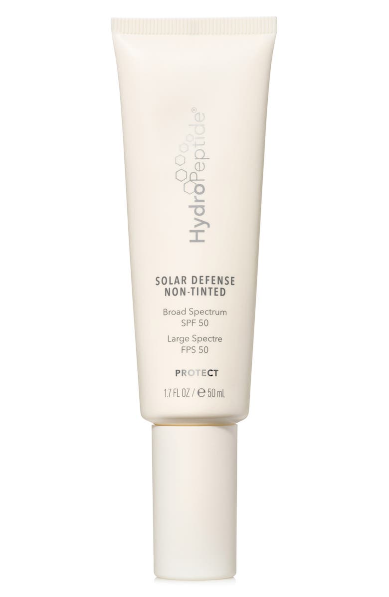 HydroPeptide Solar Defense Non-Tinted Broad Spectrum SPF 50 Sunscreen, Main, color,