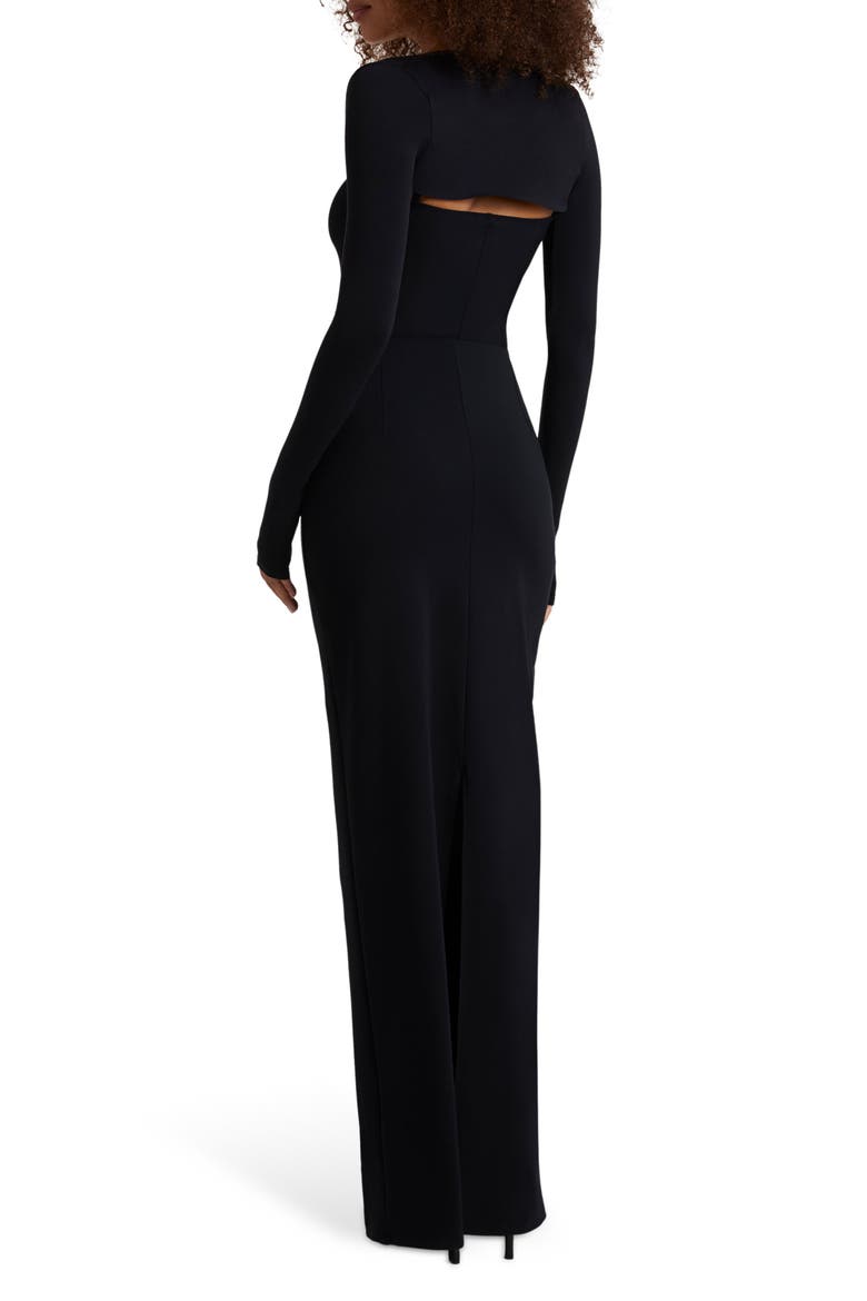 Ballet Body Shrug, Alternate, color, BLACK