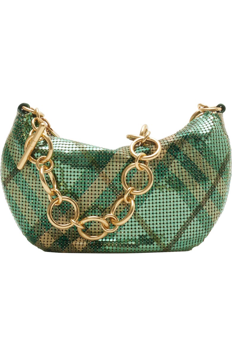 Burberry Chainmail Bag, Main, color, Gulf