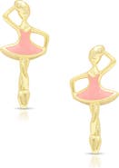 Lily Nily Kids' Ballerina Stud Earrings