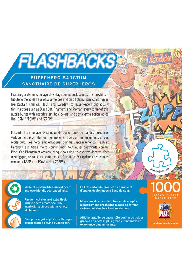 Superhero Sanctum 1000 Piece Puzzle, Alternate, color, Multicolor