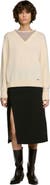 SANDRO 2-in-1 wool and cashmere sweater