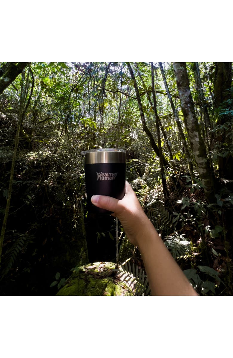 Healthy Human The Cruiser Tumbler 12 oz, Alternate, color, Pure Black