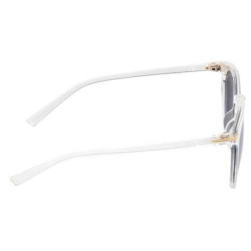 Sixty One Palawan Polarized Sunglasses In Clear/silver