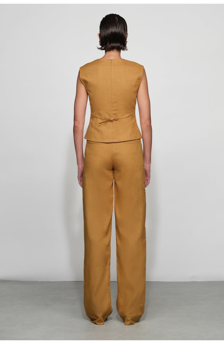 Et Ochs Foster Suiting Top, Alternate, color, Butterscotch