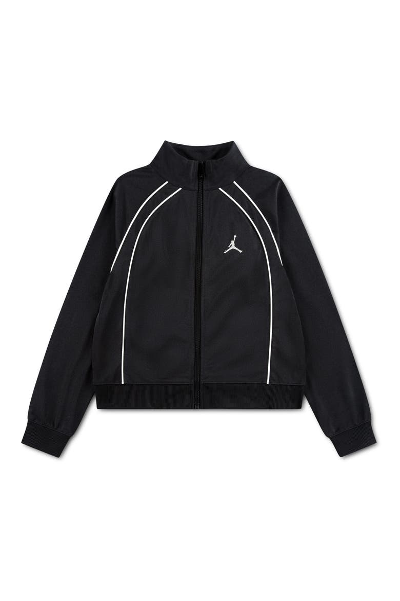 Kids' Love is in the Air Track Jacket, Alternate, color, OFF NOIR