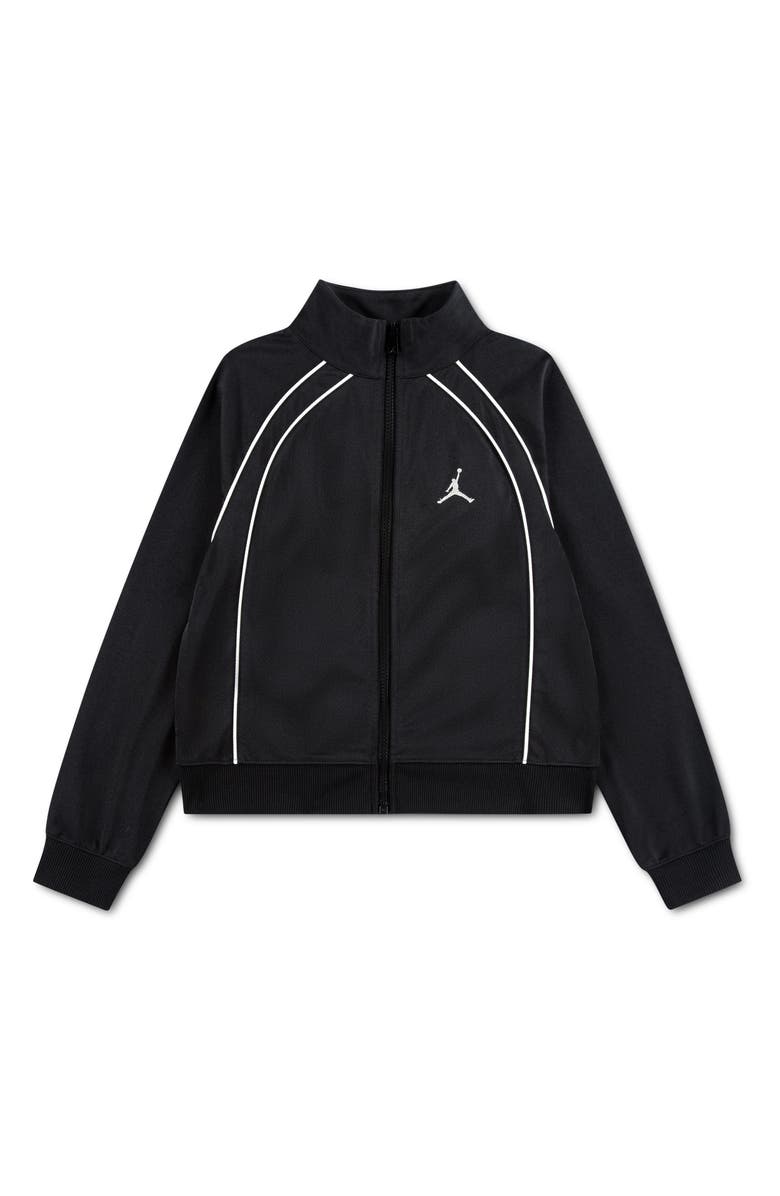 Jordan Kids' Love is in the Air Track Jacket, Alternate, color, Off Noir