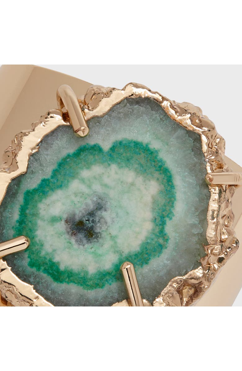 Joanna Buchanan Crystal quartz napkin rings, set of two, Alternate, color, Green