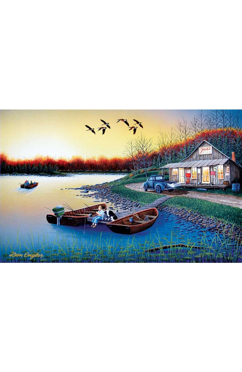 Sunsout Jack's Place 550 piece Jigsaw Puzzle for Adults, Alternate, color, Multicolor