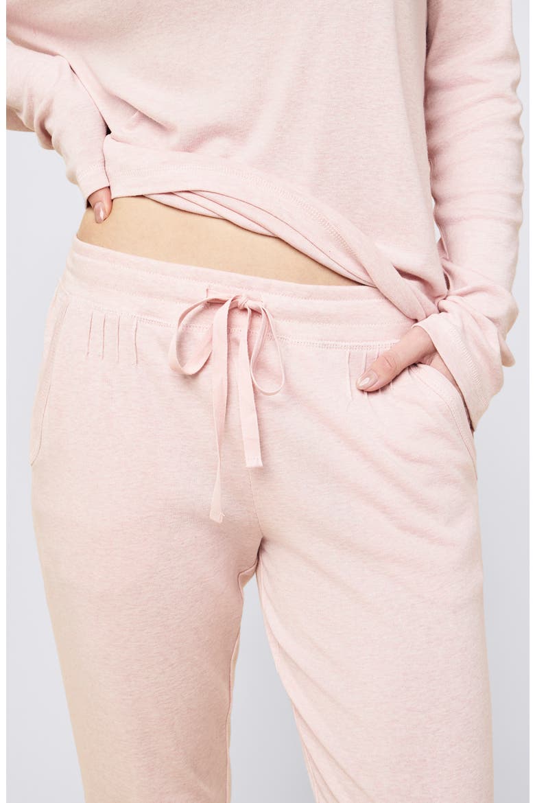 Pia Long Pajamas, Alternate, color, PAPINELLE PINK