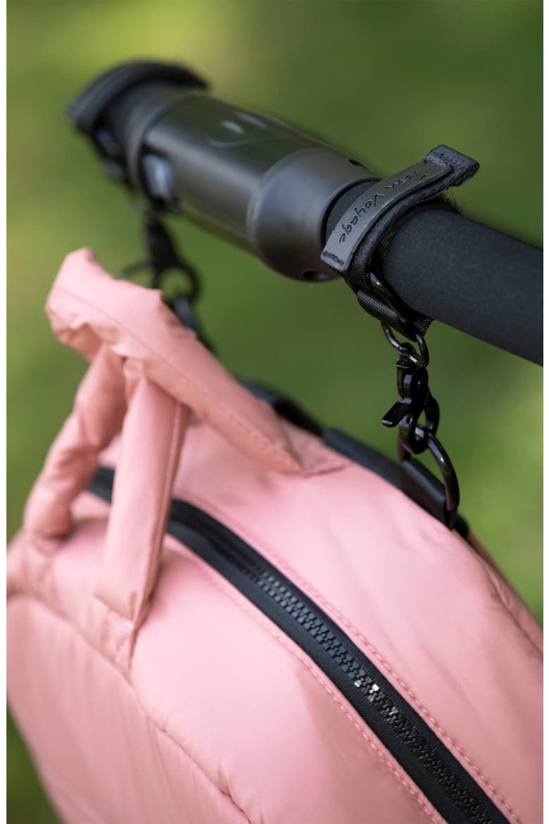 BK718 Diaper Backpack, Alternate, color, ROSE DAWN