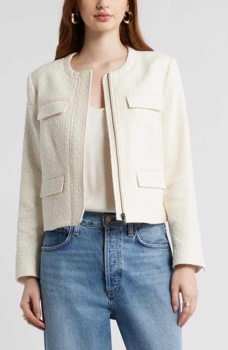 Nordstrom Collarless Jacket