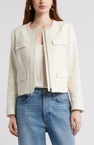Nordstrom Collarless Jacket