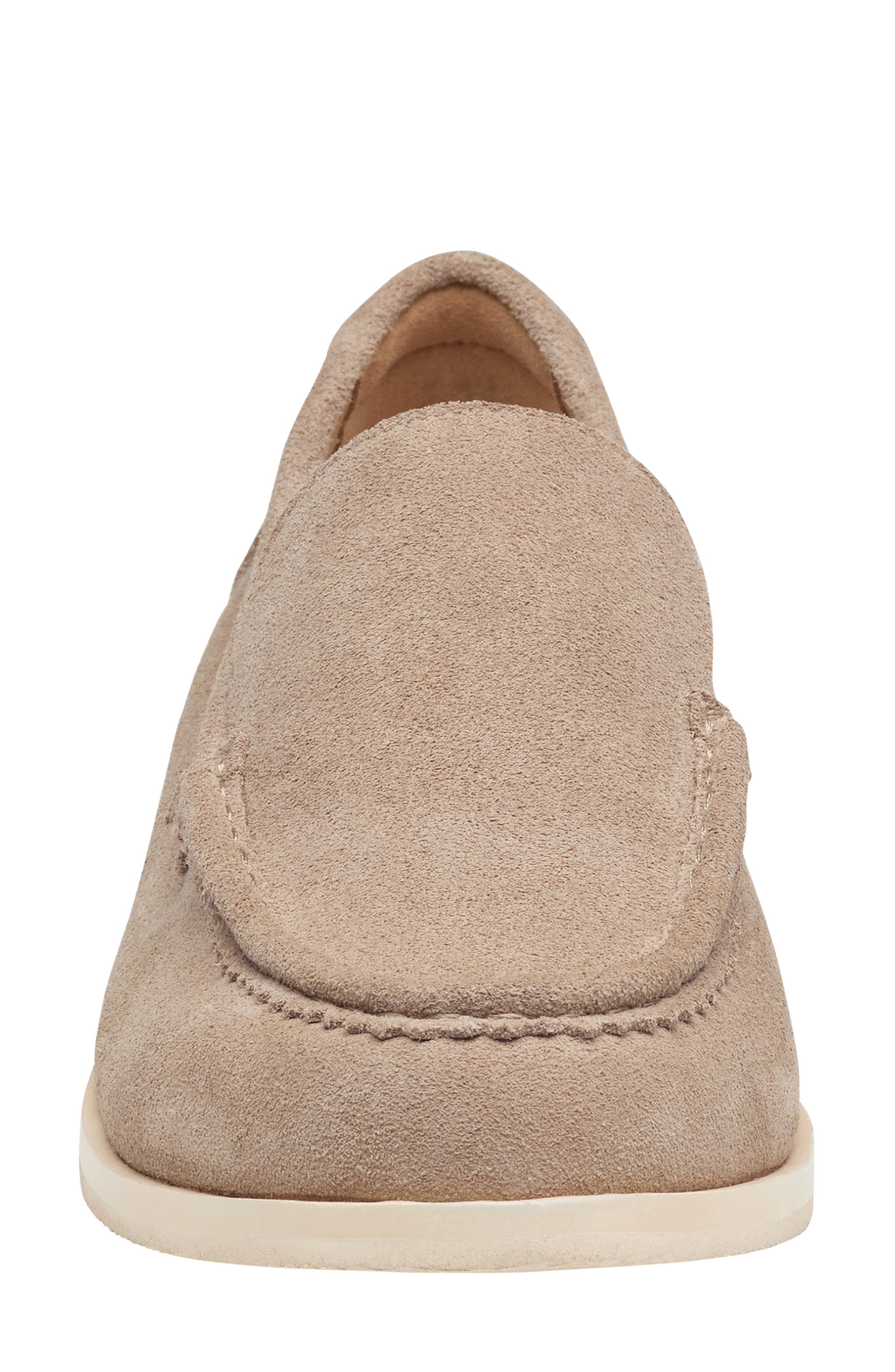 Johnston 
Murphy Gillian Suede Loafer, Alternate, color, Taupe Suede