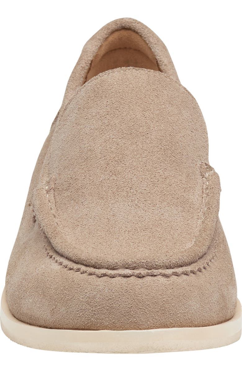 Johnston & Murphy Gillian Suede Loafer, Alternate, color, Taupe Suede