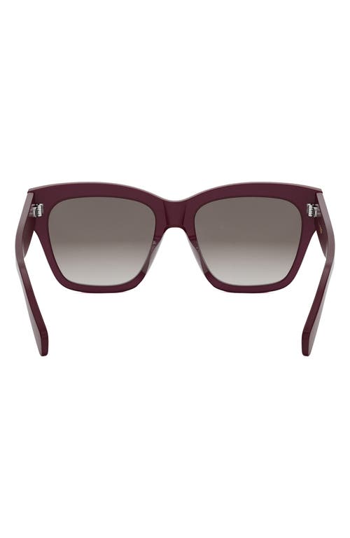Celine Triomphe 55mm Round Sunglasses
