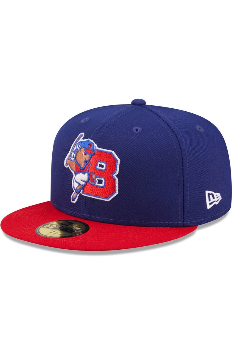 New Era Men's New Era Royal Buffalo Bisons Authentic Collection 59FIFTY Fitted Hat, Alternate, color, Royal