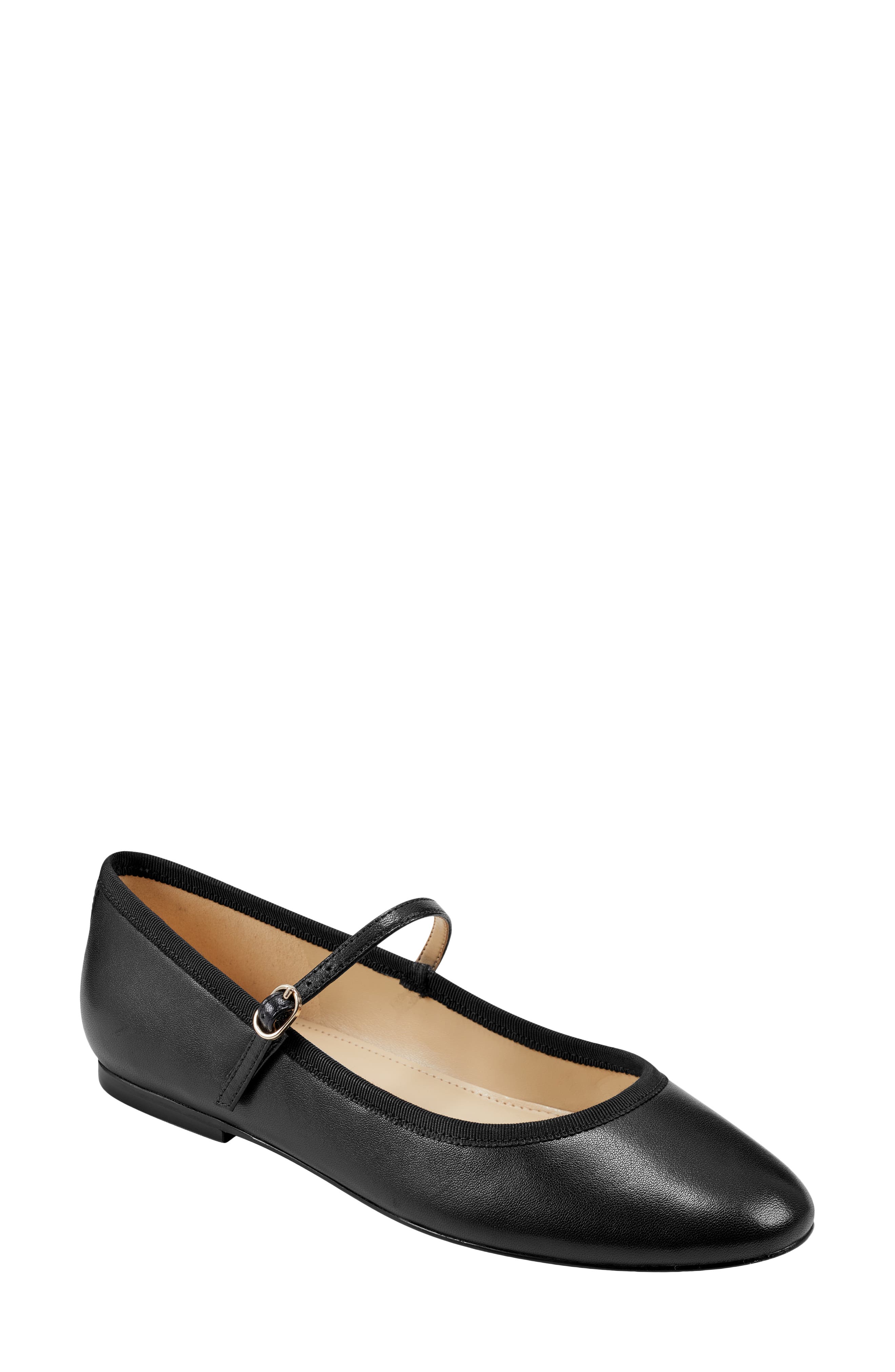 Espina Mary Jane Flat, Main, color, BLACK
