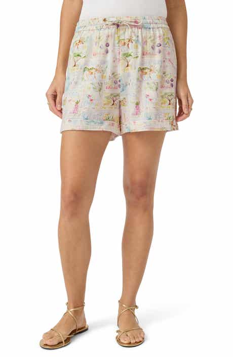Splendid Coastal Postcard Shorts