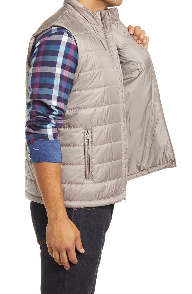 Bugatchi Quilted Vest, Alternate, color, 