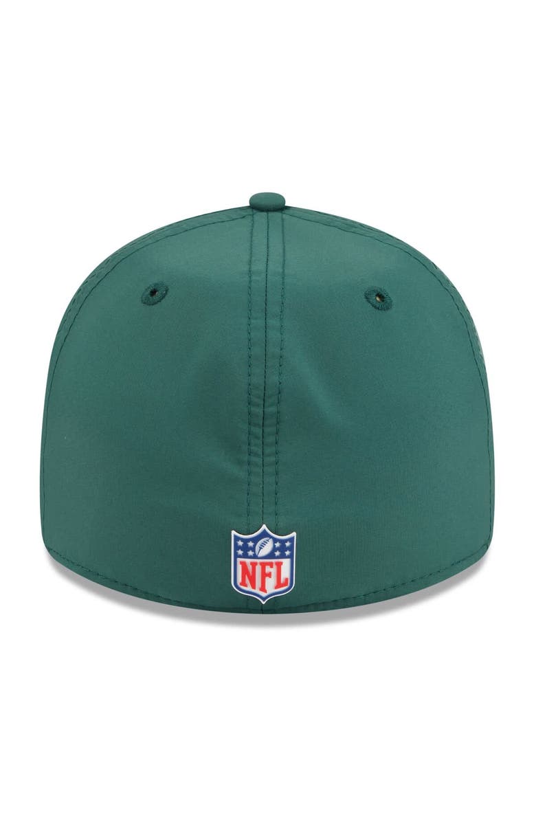 New Era Men's New Era Green Green Bay Packers 2025 Sideline Retro Crown 59FIFTY Fitted Hat, Alternate, color, Green
