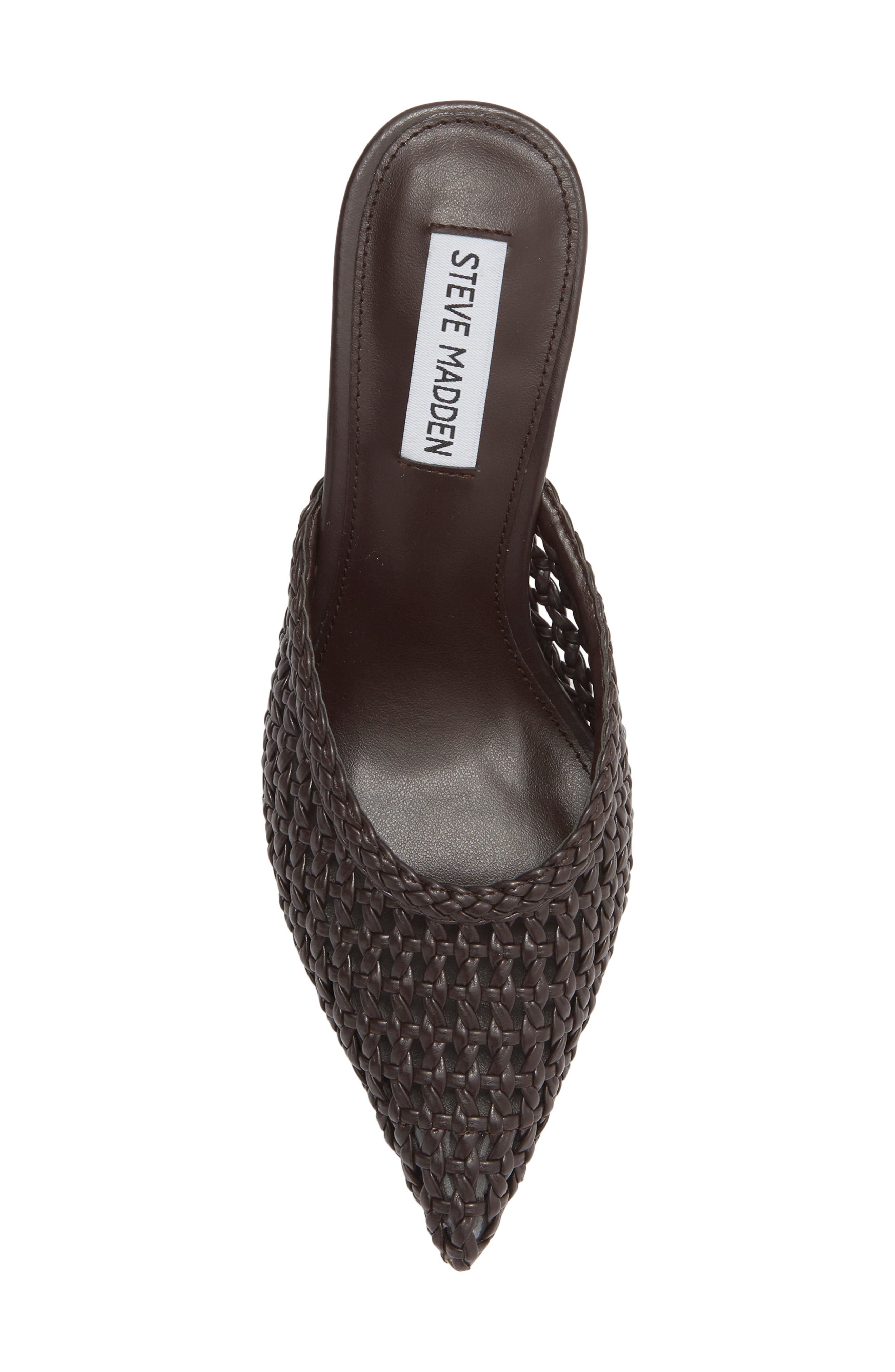 Emmie Pointed Toe Mule, Alternate, color, BROWN