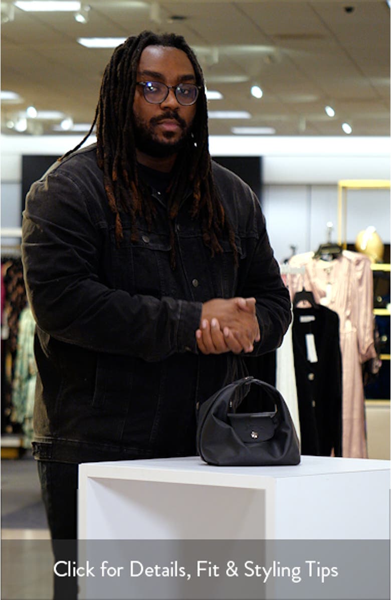 Le Pliage Xtra Round Leather Top Handle Bag, sales video thumbnail