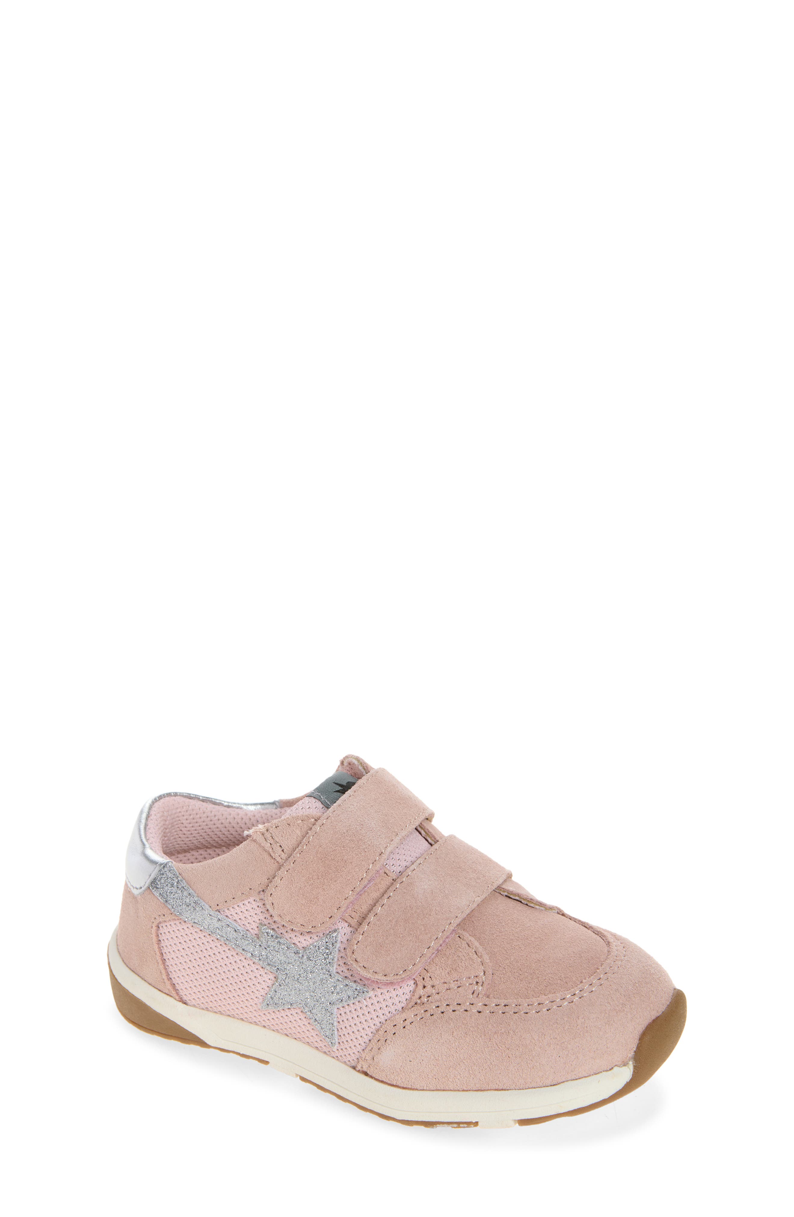 Kids' Star Track Sneaker, Main, color, CHALK PINK SUEDE