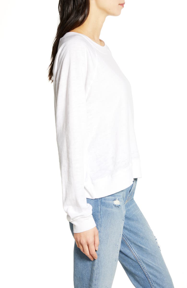 Recycled Karma Long Sleeve Burnout Tee, Alternate, color, 