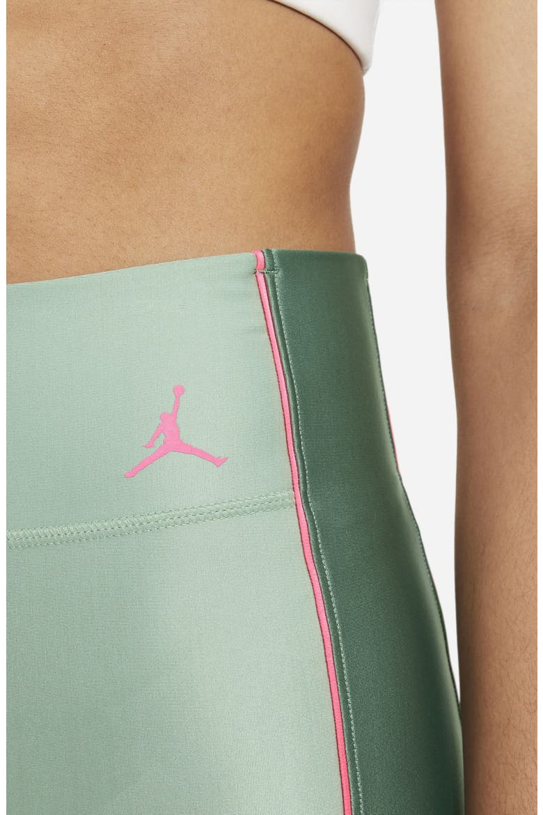 Nike Jordan Essential Pocket Bike Shorts, Alternate, color, STEAM/ GREEN/ SUNSET PULSE