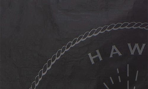 Aloha Collection Waikiki Seal Reversible Tote Bag In Black