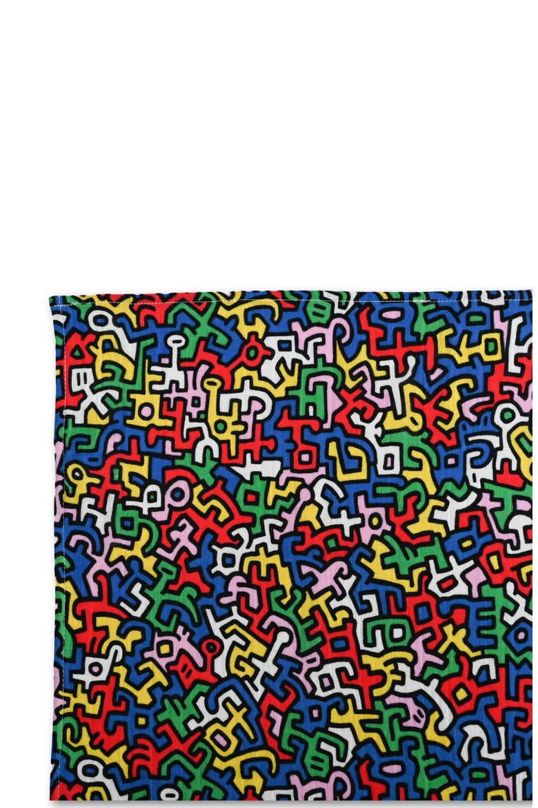 Kids' Keith Haring Brazil Lovey, Alternate, color, KH PRINT BRAZIL