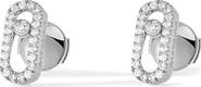 Messika Move Uno Pavé Diamond Stud Earrings