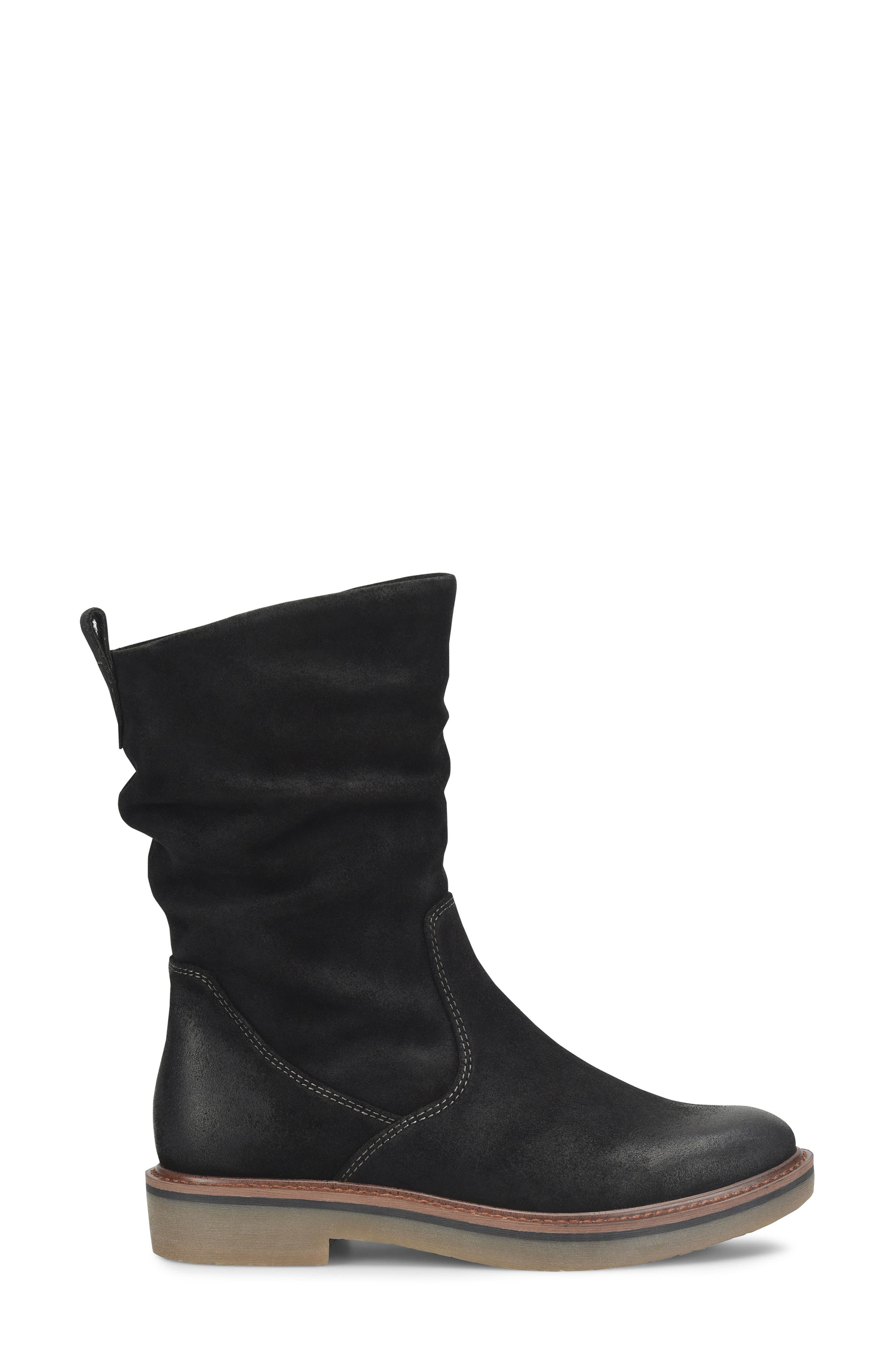 Comfortiva Renata Water Resistant Boot, Alternate, color, Black Suede