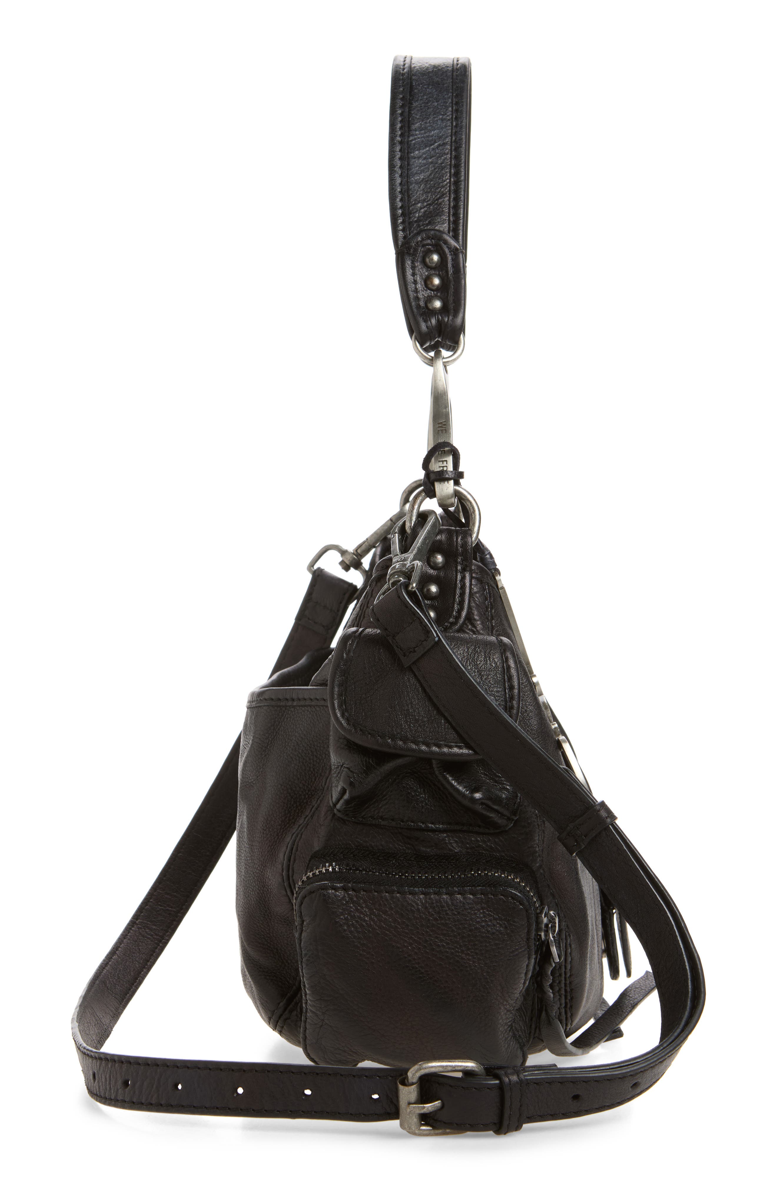 We The Free Asher Tote, Alternate, color, BLACK