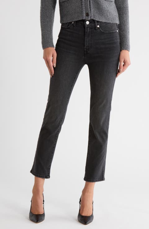 Le High Straight Leg Jeans