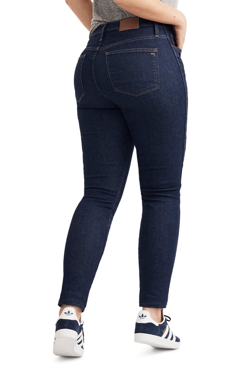 Madewell 10-Inch High Waist Skinny Jeans, Alternate, color, 