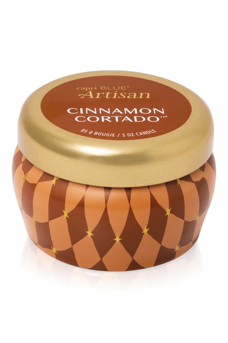 Winter Bazaar Cinnamon Cortado Mini Tin Candle, Alternate, color, CINNAMON CORTADO