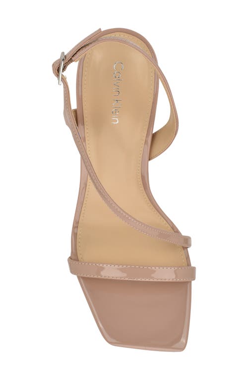 Calvin Klein Tansley Slingback Sandal In Brown