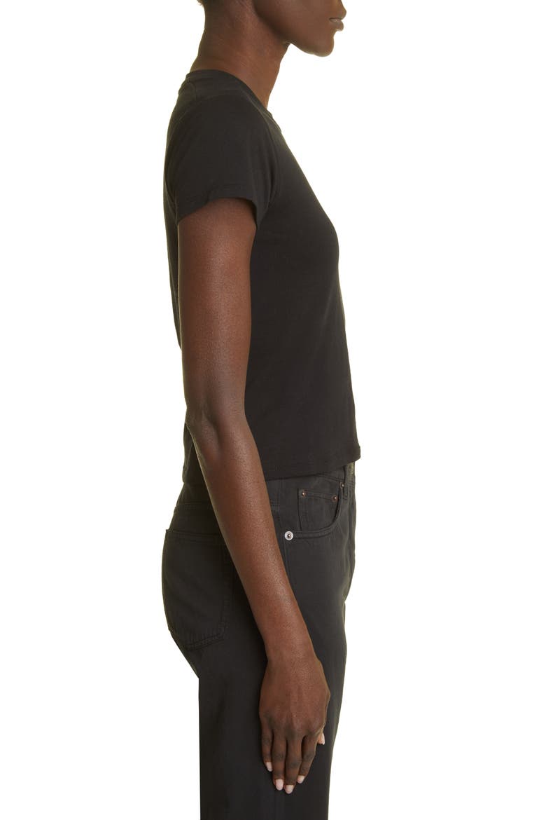 Tommy Cotton T-Shirt, Alternate, color, BLACK
