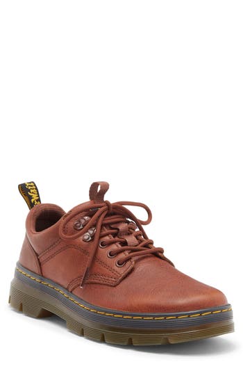 Dr. Martens Reeder Lug Sole Derby In Cashew
