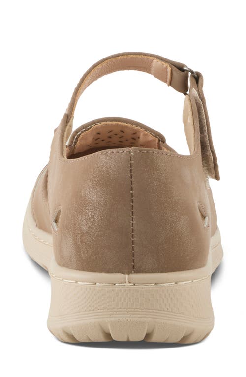 Flexus By Spring Step Otero Sandal In Taupe