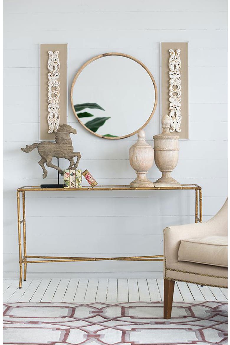 Chester Finial Decorate Tabletop Accent Decor, Alternate, color, CREAM