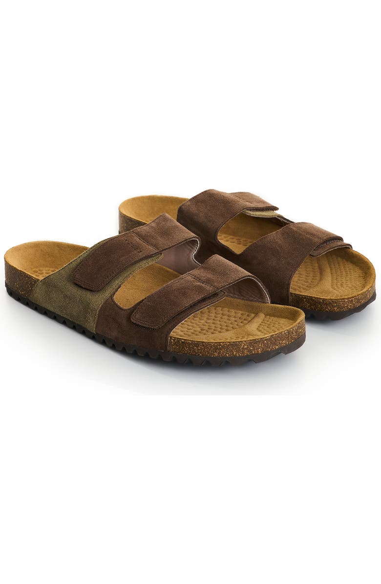 Velez Ocean Leather Sandals, Alternate, color, Sand