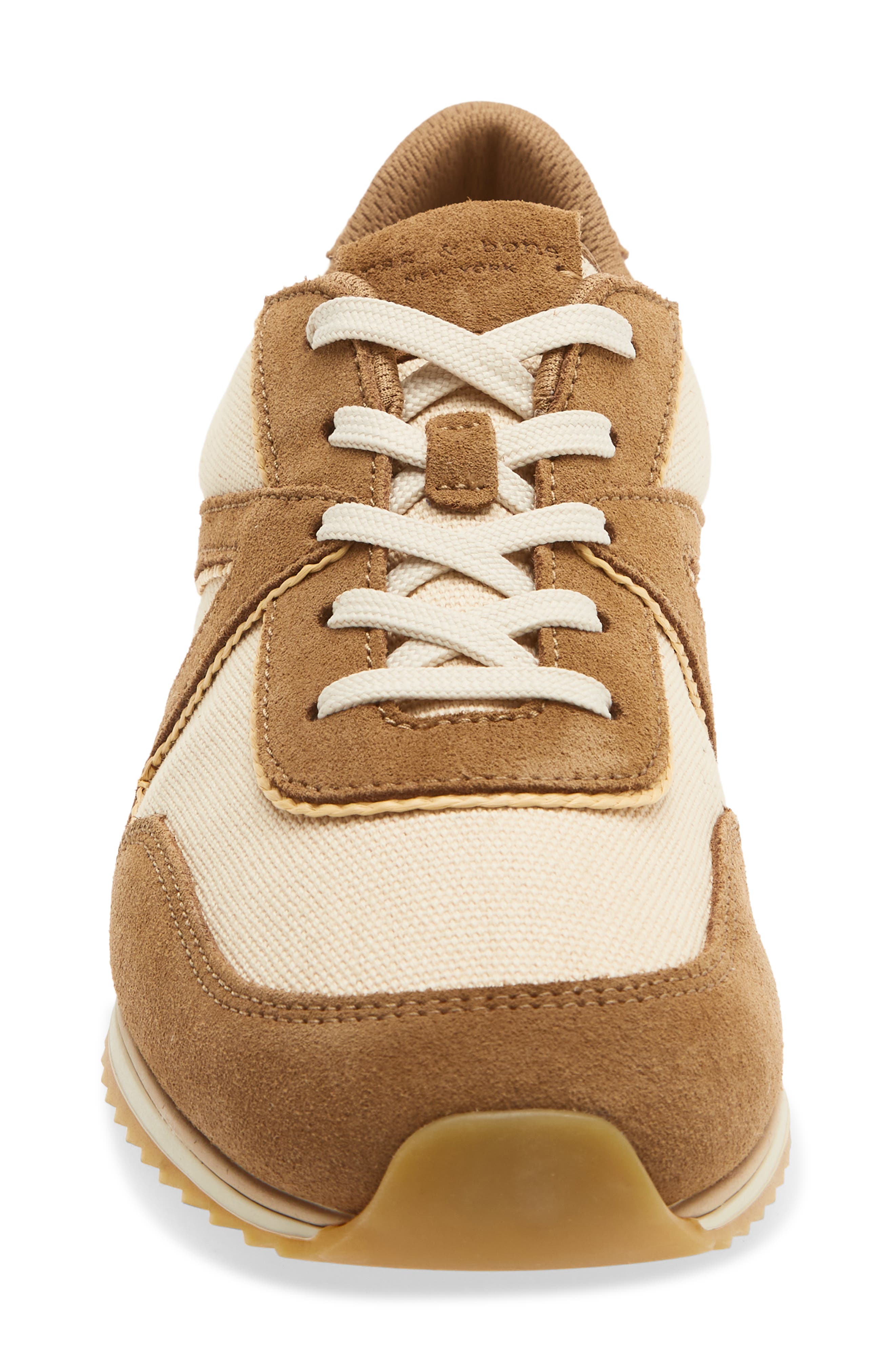 rag & bone Retro Trainer Sneaker, Alternate, color, Tancs
