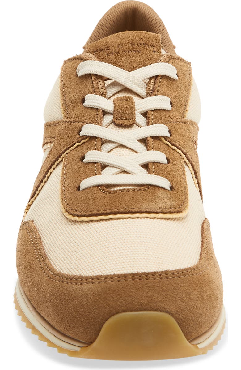 rag & bone Retro Trainer Sneaker, Alternate, color, Tancs