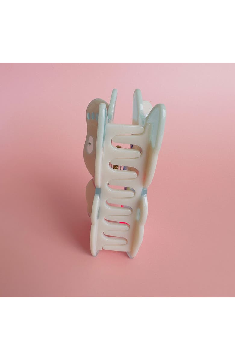 Centinelle Maneki Lucky Cat Hair Claw, Alternate, color, White