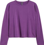 Eileen Fisher Boxy Terry Top