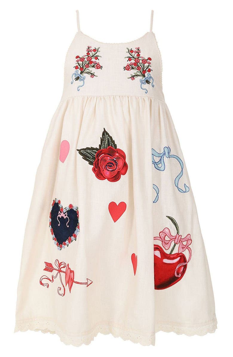 Agua Bendita Kids' Capri Cherish Sundress, Main, color, Multicolor