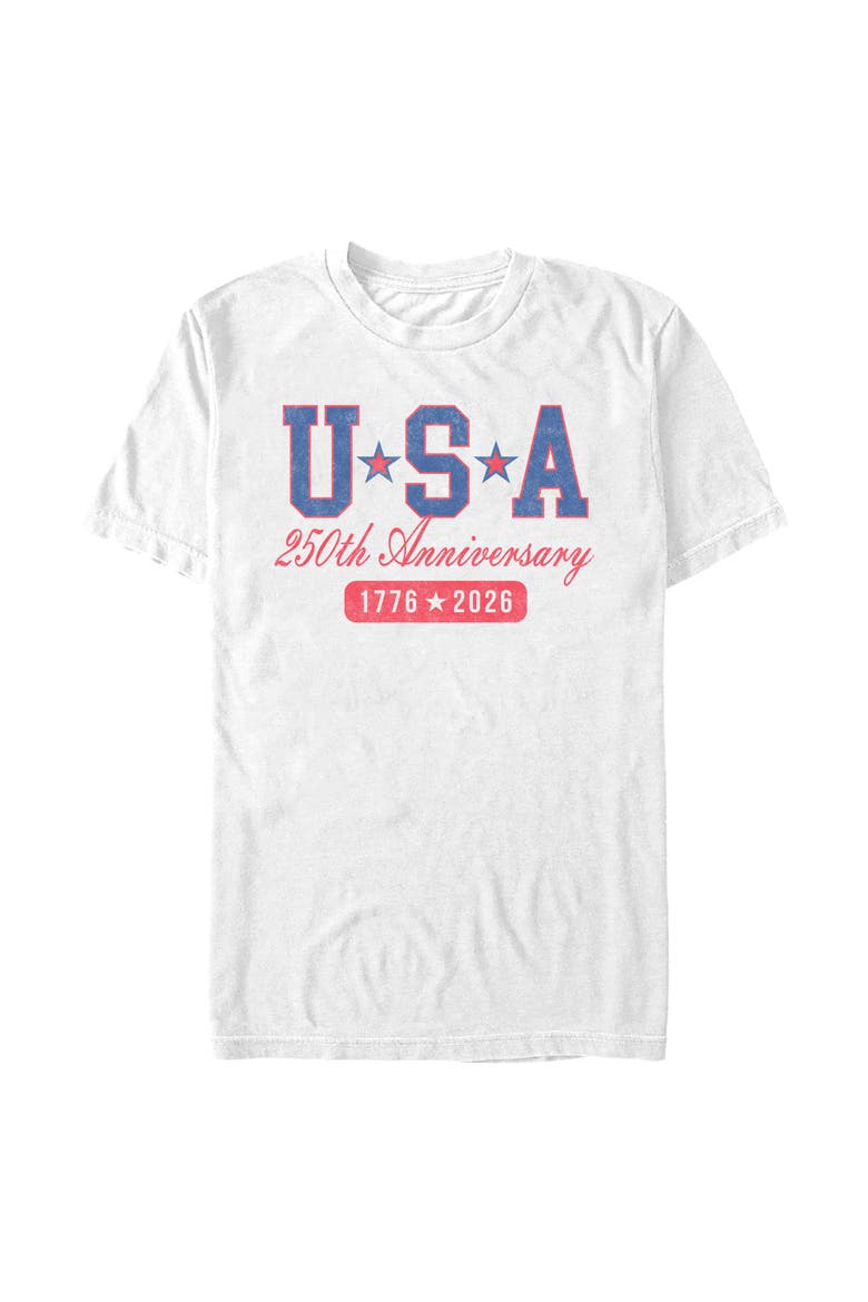 Men's Lost Gods 1776 USA 250th Anniversary  Graphic T-Shirt, Main, color, White